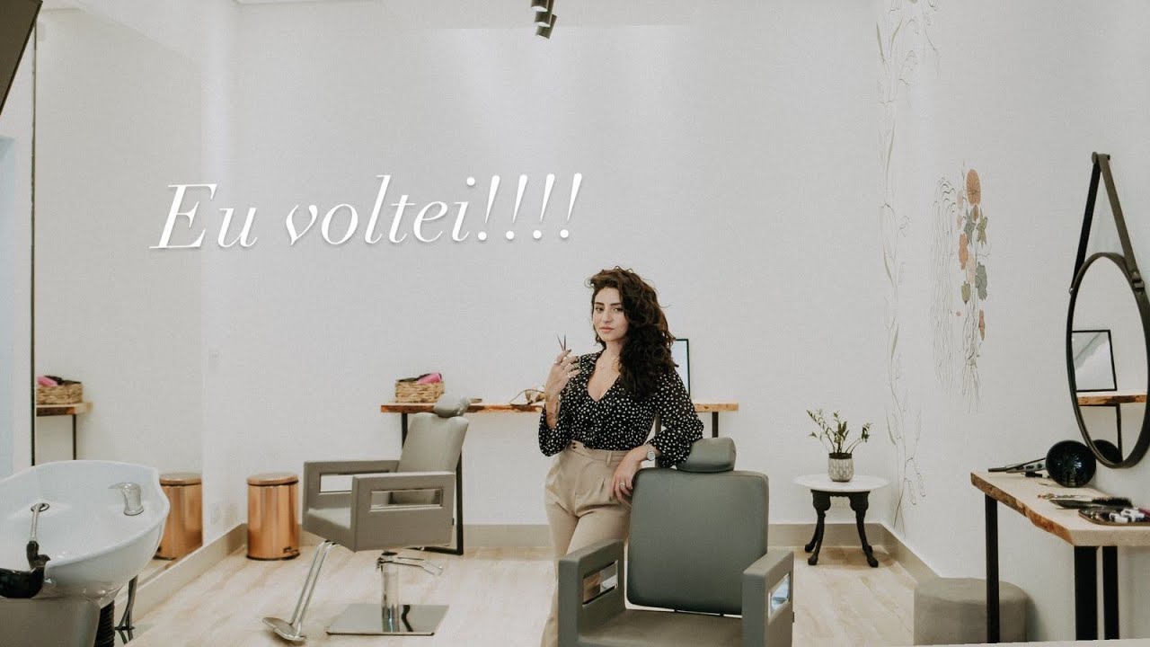 Estou radiante em compartilhar a notícia de que: EU VOLTEI!