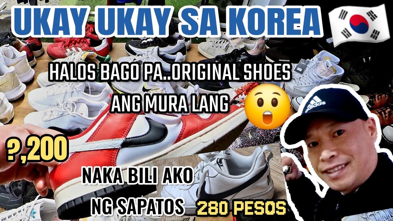 UKAY UKAY SA SOUTH KOREA | DONGMYO FLEA MARKET | ORIGINAL SHOES MURA LANG | PINOY SA SOUTH KOREA