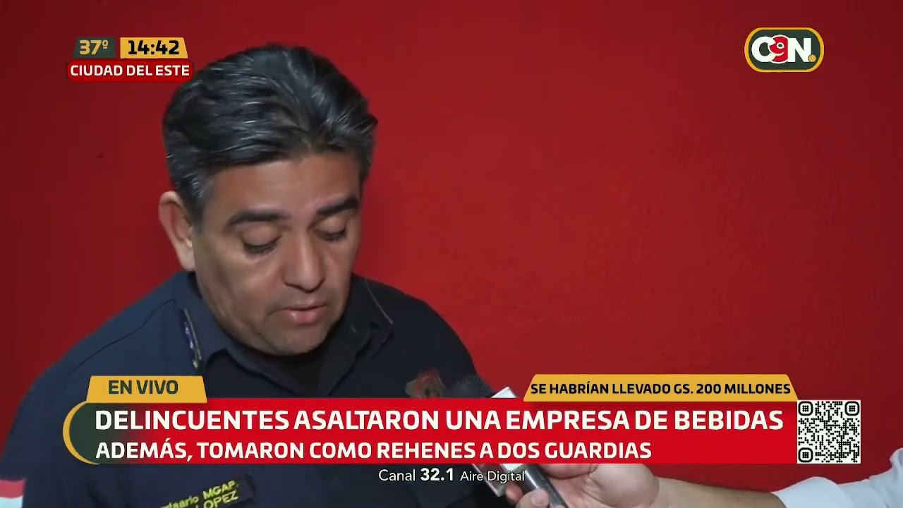 Delincuentes asaltaron conocida empresa