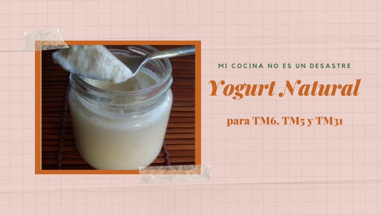 Yogurt natural para TM6,TM5 y TM31