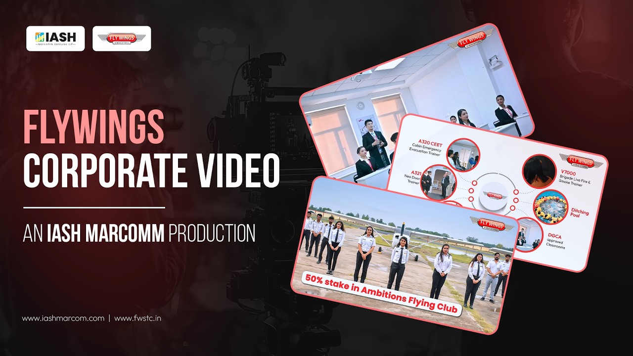 FlyWings Corporate Video | Brand Story by IASH Marcomm