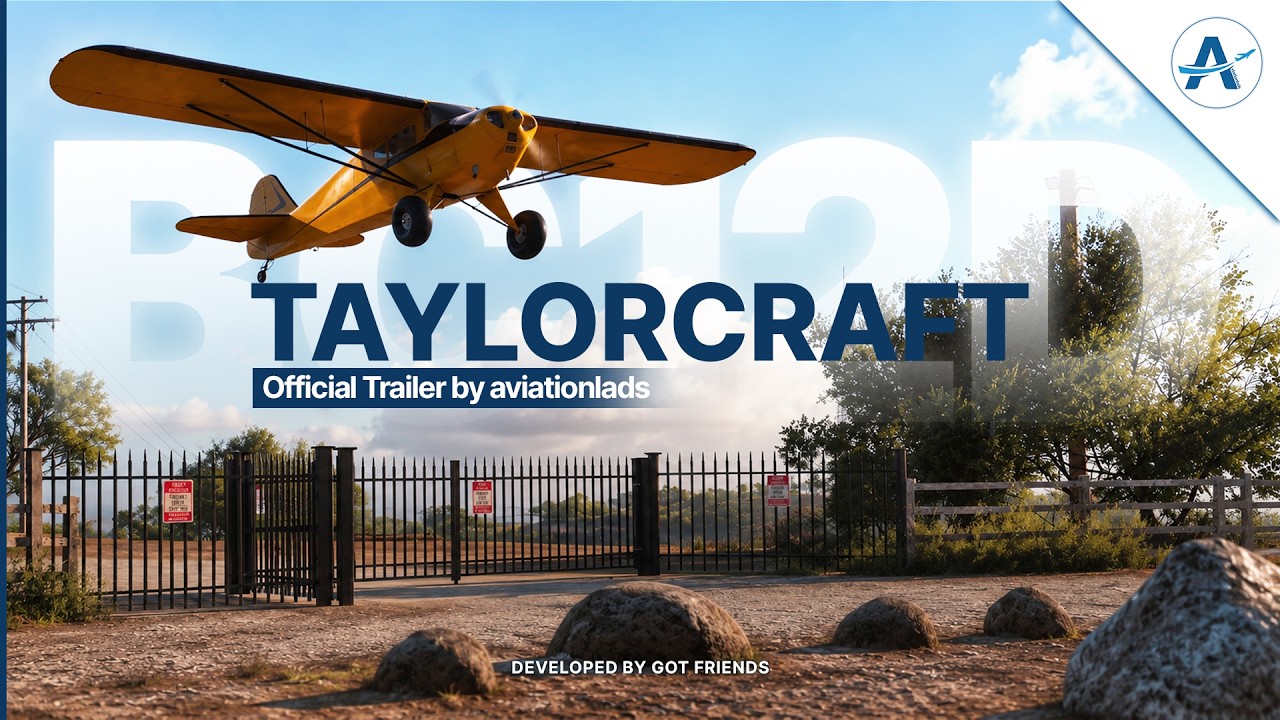 This Classic Bush Plane is Absolutely Stunning! | Taylorcraft BC-12D | MSFS 2024 | Official Trailer