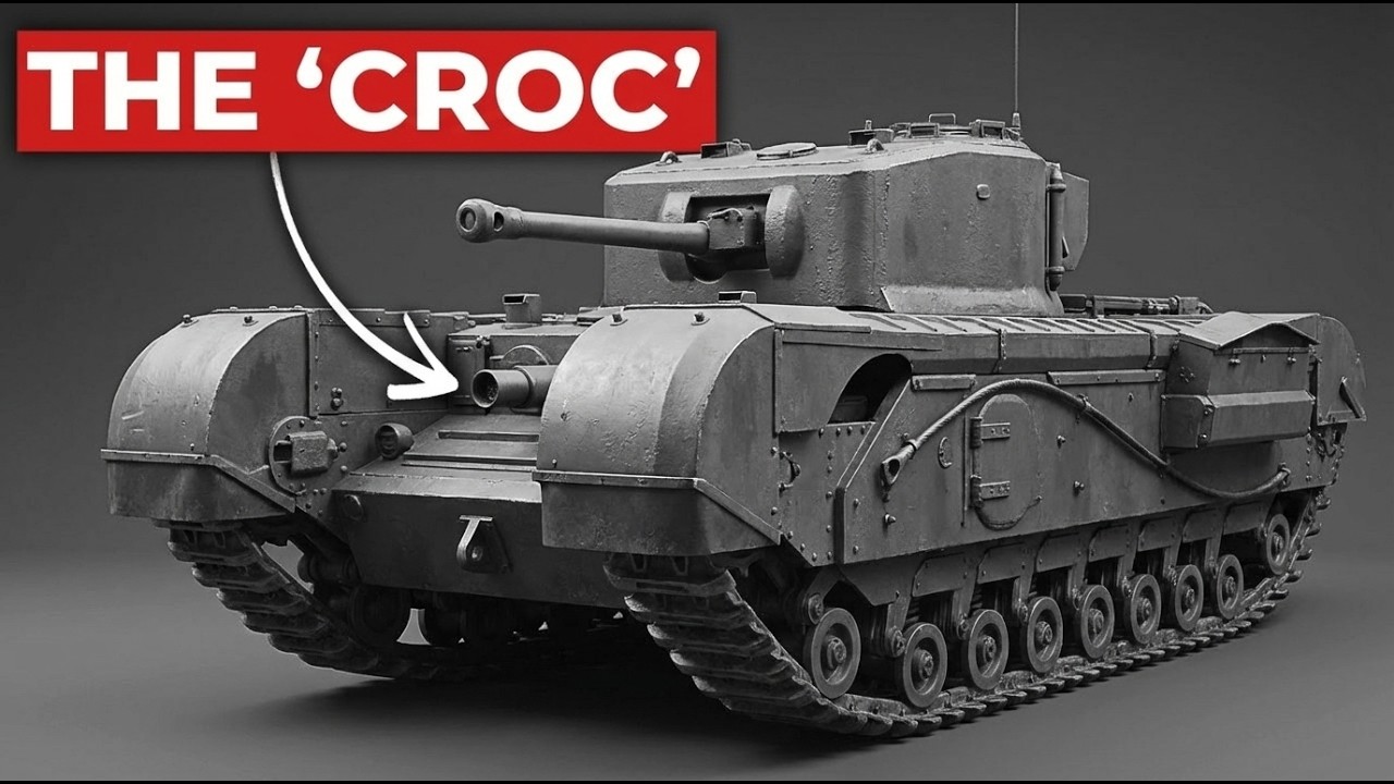 Why This 'Terrifying' British Tank Made Germans Surrender Before It Even Fired