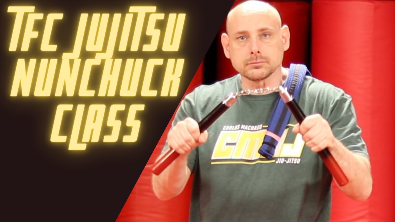 TFC Jujitsu Online New Years Class 2   Nunchuck Training