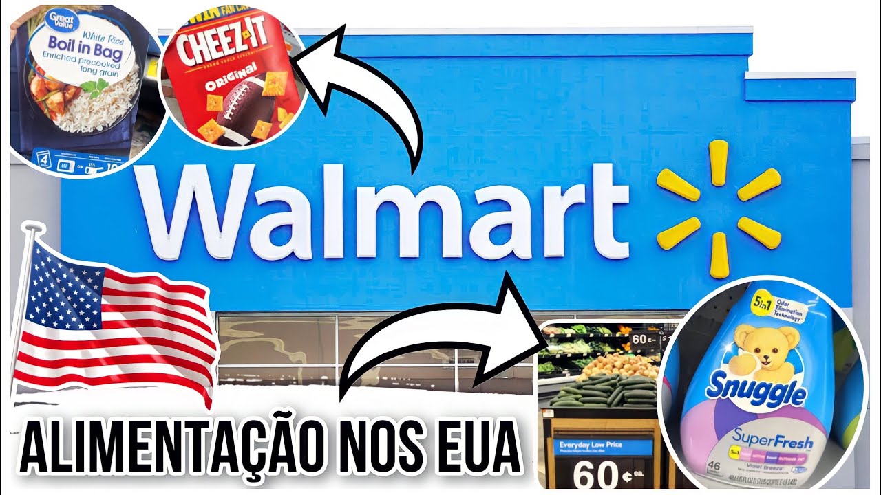 WALMART DOS EUA - DIA DE COMPRAS DE SUPERMERCADO 🍅🥑🥐FINALMENTE COMPRAS + BARATAS! QUANTO GASTEI?