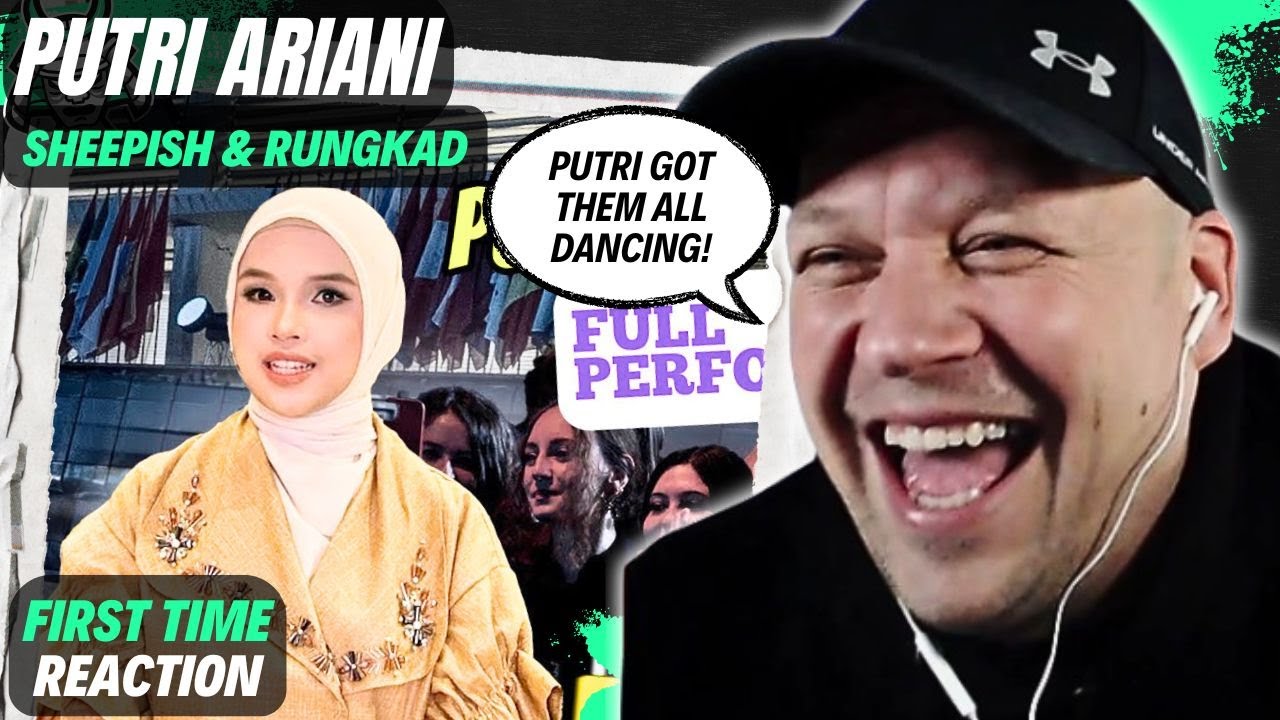 PUTRI ARIANI Gets The WHOLE UN Dancing in Rome!! - Sheepish & Rungkad [ Reaction ] | UK 🇬🇧