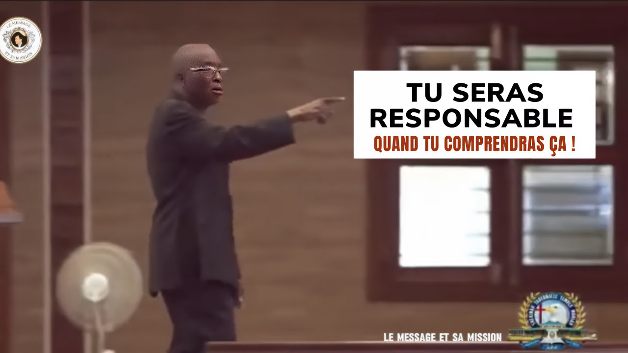 J'ai pleuré en écoutant cette vidéo.  ( RESPONSABILITÉ )
