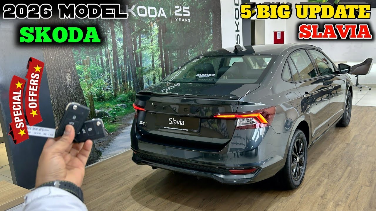 Finally 2026 Skoda Slavia New Update 🚀 || New Price & Finance Details || Skoda Slavia 2026