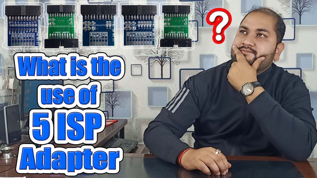 how to use Easy JTAG Plus 5 ISP Adapters | How to use Easy JTAG Plus 5 ISP Adapter