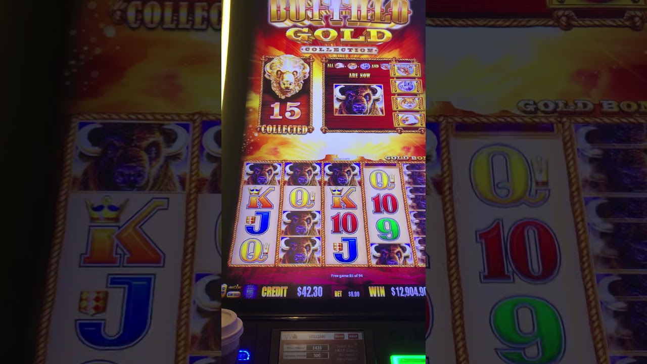 Biggest Buffalo Gold Jackpot $30,000+