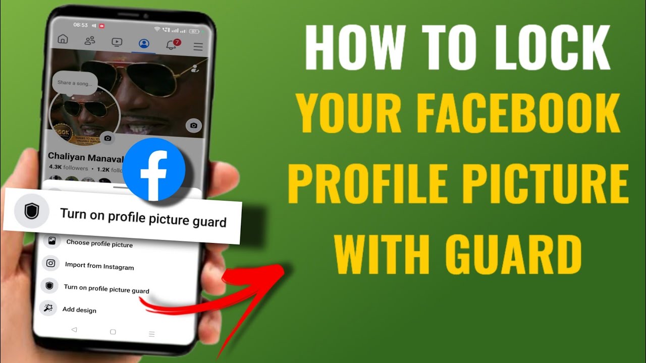 How to Lock Your Facebook Profile Picture with Privacy Guard | English