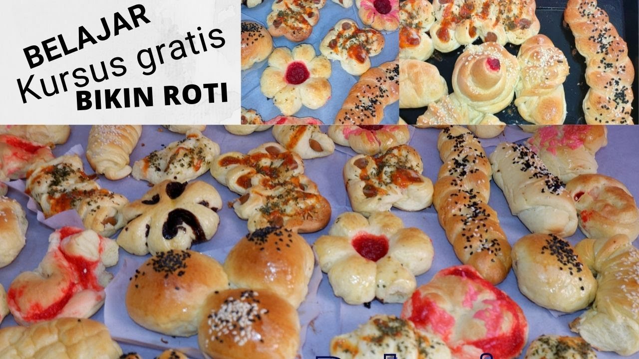 KURSUS GRATIS 35 MENIT BUAT  PARIAN ROTI UNYIL ,BREAD IMPROVER