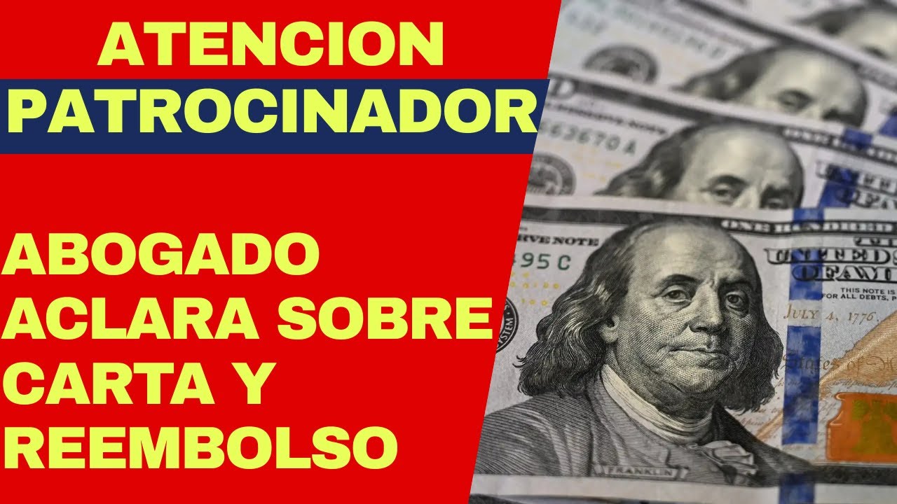 URGENTE: IMPORTANTE PATROCINADOR EN LA MIRA, ABOGADO ACLARA SOBRE CARTA PIDIENDO REEMBOLSO POR AYUDA