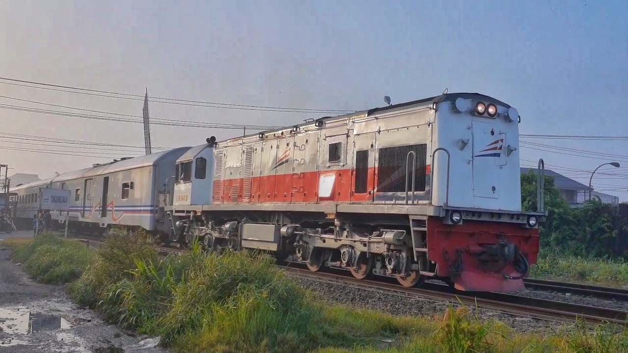 Keberangkatan Kereta Api Tanjung Balai Ekspres Dari Stasiun Tanjung Balai & Memakai Nama KA Sribilah