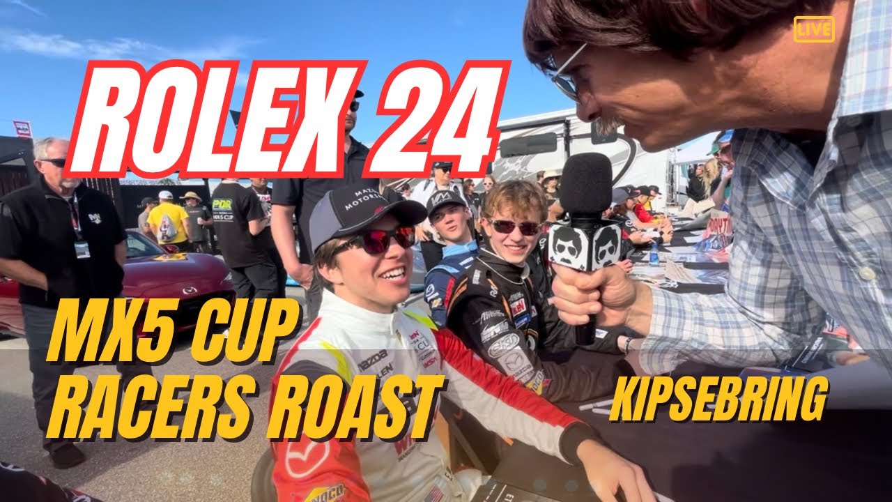 Rolex 24 MX5 Cup Racers Roast