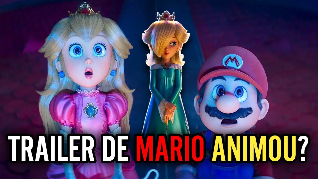 SAIU TRAILER DO NOVO FILME DE SUPER MARIO GALAXY. VAI SER BOM?