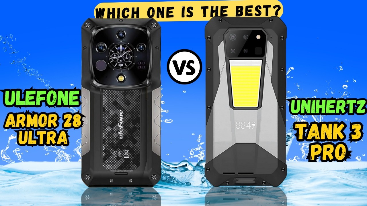 Ulefone Armor 28 Ultra vs Unihertz Tank 3 Pro  | Full comparison🔥