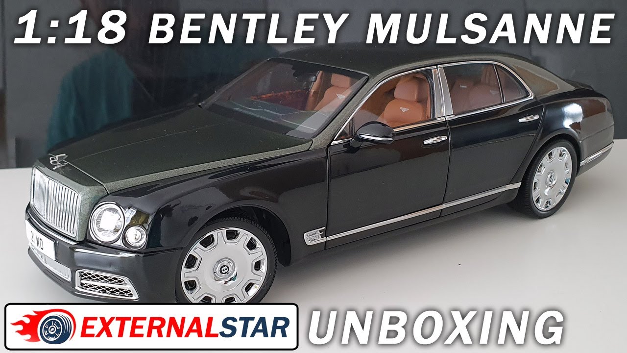 1:18 Bentley Mulsanne от Almost Real | Распаковка и обзор