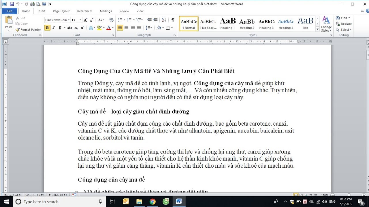 Tự học Microsoft Word căn bản Chỉ với 35 Phút