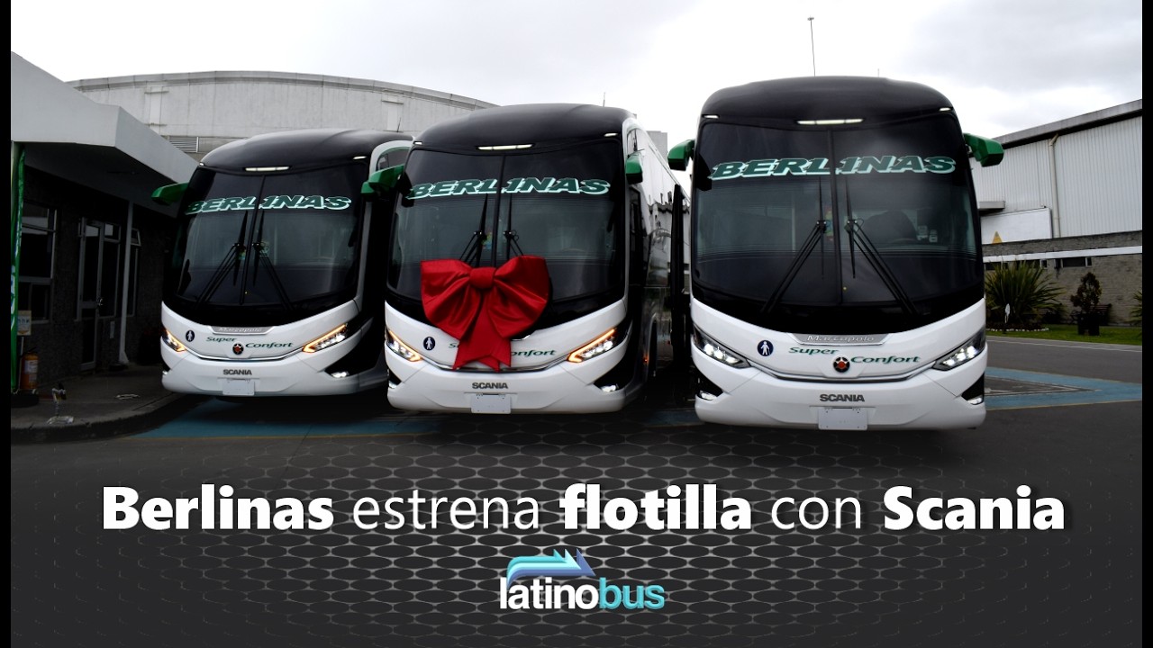 Berlinas del Fonce renueva flota, de la mano de Scania y Marcopolo