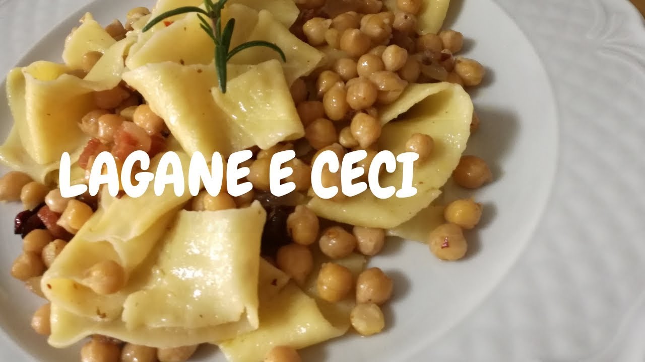 Lagane e ceci | Ricette Calabresi |