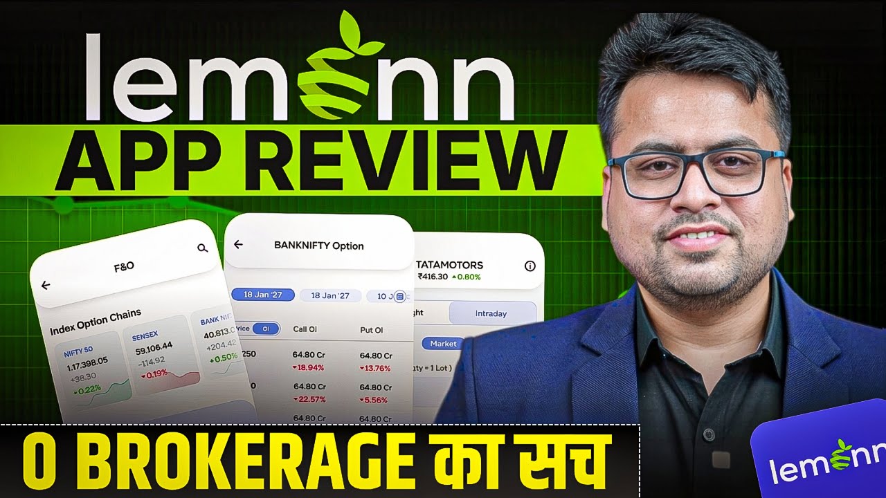 LEMONN APP REVIEW | EMA 9 20 Strategy | Lemonn Trading App Review 