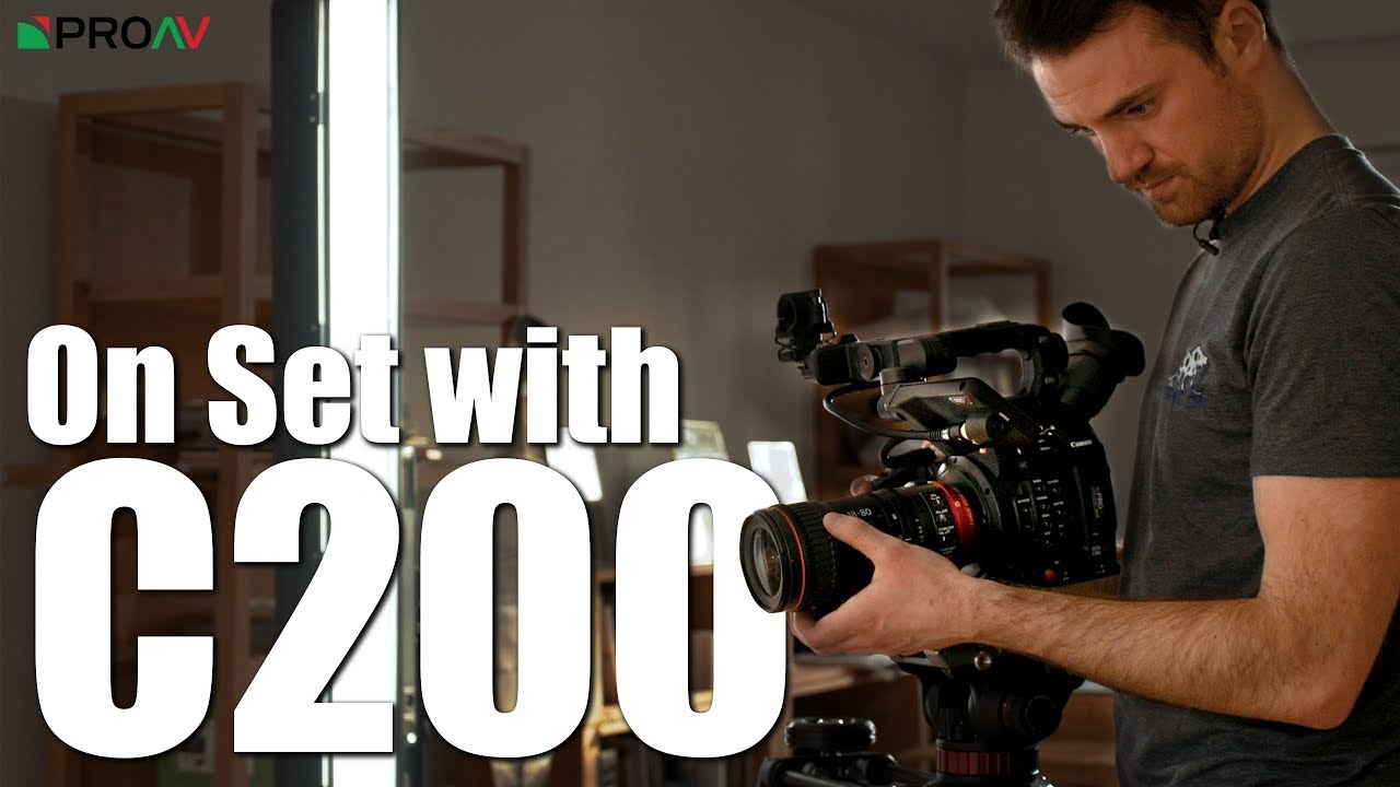 Shooting with the C200, Aputure, Swit & LS lights - Julian Wakefield