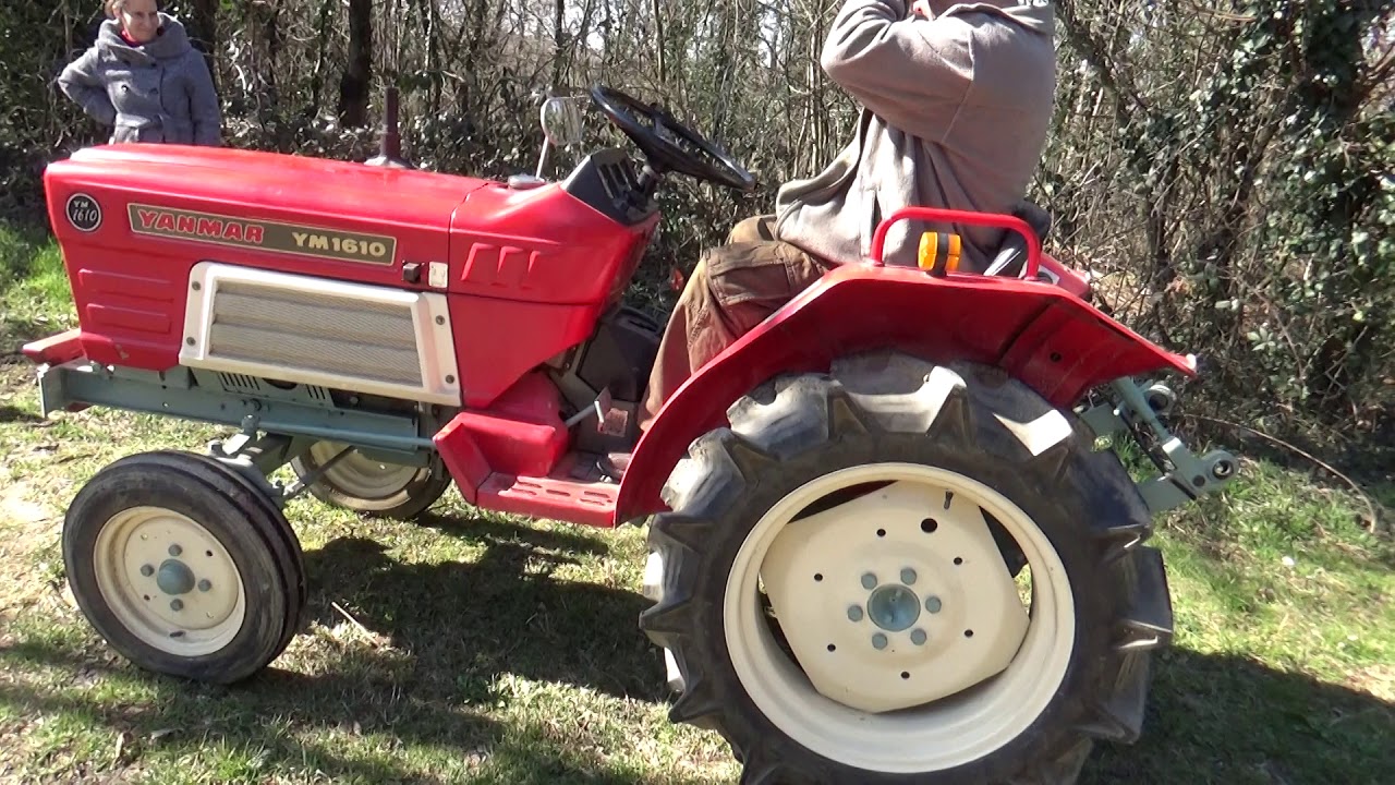 Yanmar kis traktor felébredt téli álmából! Szabi Zoli (szazo)