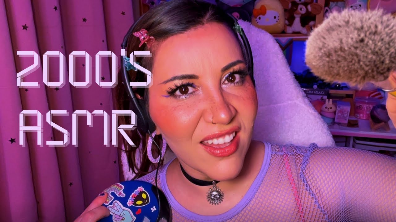 ASMR - early 2000&rsquo;s girlie does your tingly makeup 🦋💿💕