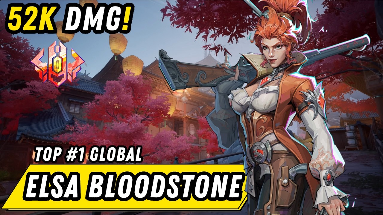 RANK 1 ELSA BLOODSTONE - GALE -  Marvel rivals season 6.5 Gameplay