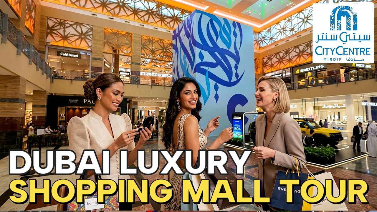 MIRDIF CITY CENTER WALK TOUR 🇦🇪 | Dubai&rsquo;s Hidden Luxury Mall Experience 🛍️ (4K UHD)