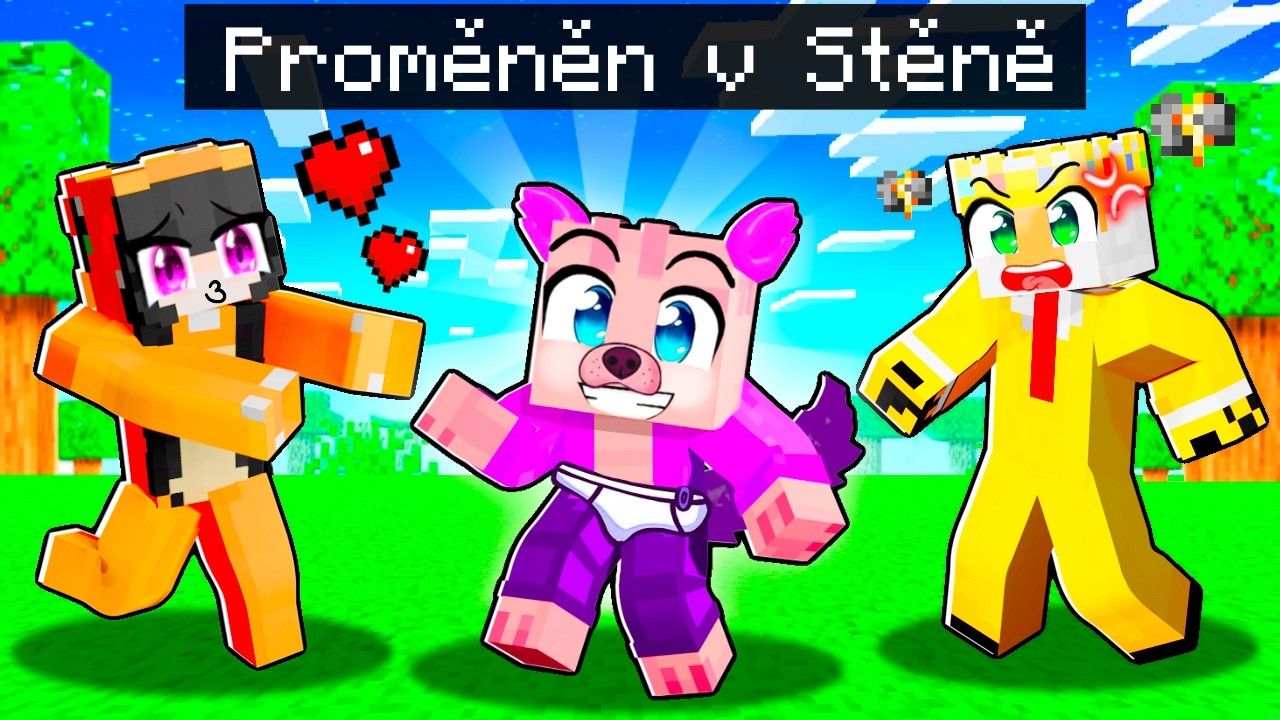 BouchaL je MALÉ ŠTĚŇÁTKO v Minecraftu!