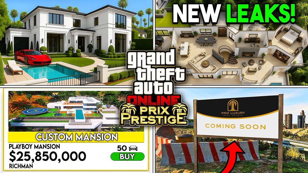 EVERYTHING We Know About The GTA Online LEAKED MANSION DLC!