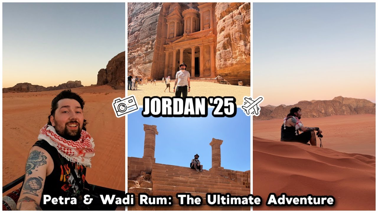 Petra & Wadi Rum: The Ultimate Adventure | Jordan '25 | Ollie Walker