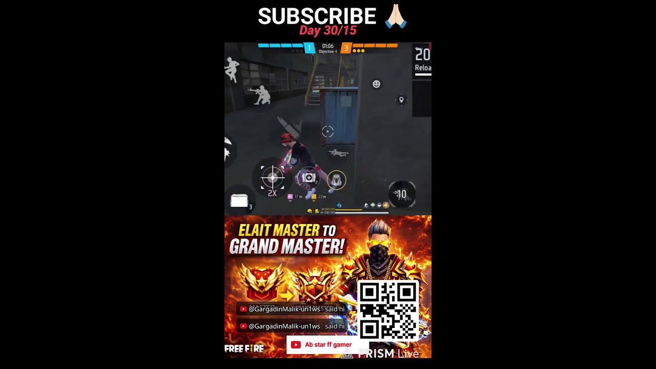Live streaming of AB STAR FF GAMER