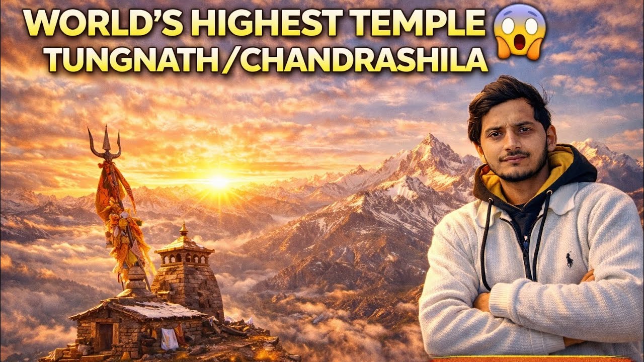 World Highest Temple 😱( Tungnath / Chandrashila ) Akkkuu Thakur 
