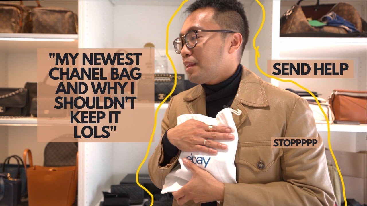My newest Chanel bag & why I should not keep it! (REACTION VIDEO) | EBAY AUTHENTICATE SERVICE