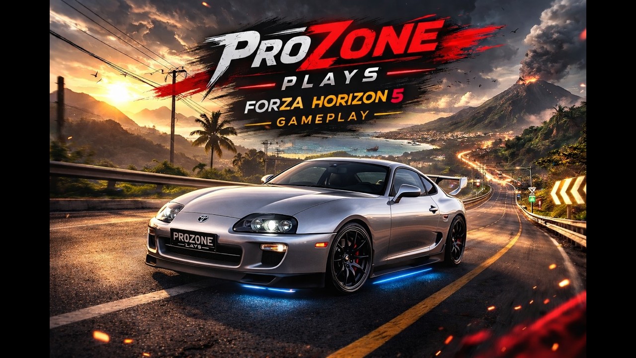 Forza Horizon 5 PC Gameplay EXPOSED Toyota Supra Beast Engine Power Cruising in Mexico