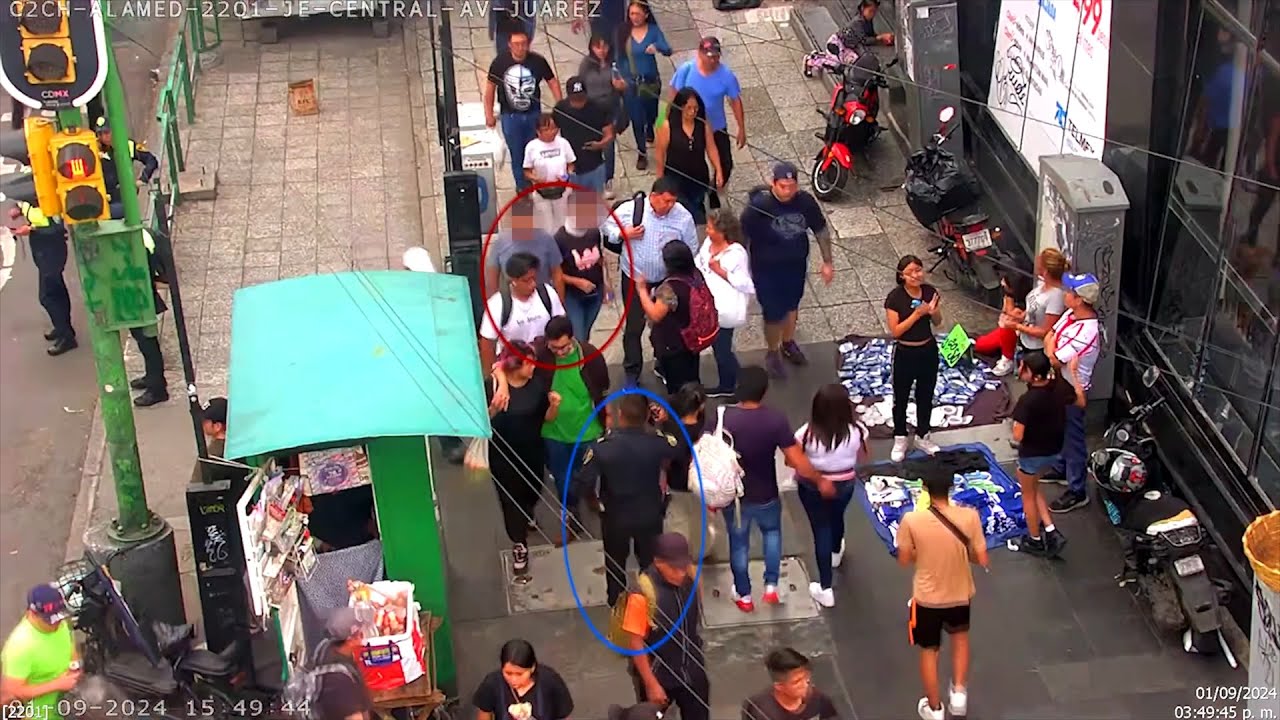 Robo a Transe&uacute;nte - C5 CDMX Cuauht&eacute;moc #Marat&oacute;nC5