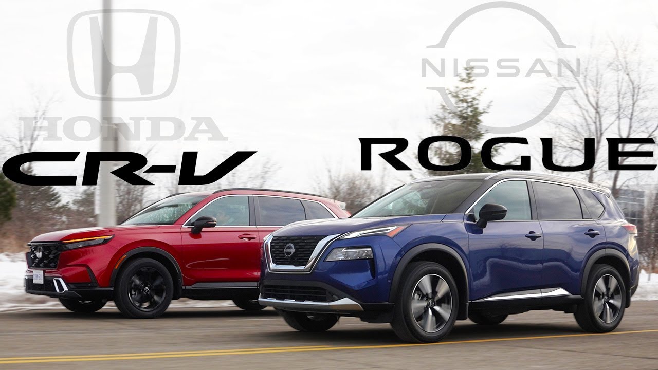 Новый Honda CR-V 2023 года — лучший выбор по сравнению с Nissan Rogue? Сравнение внедорожников.