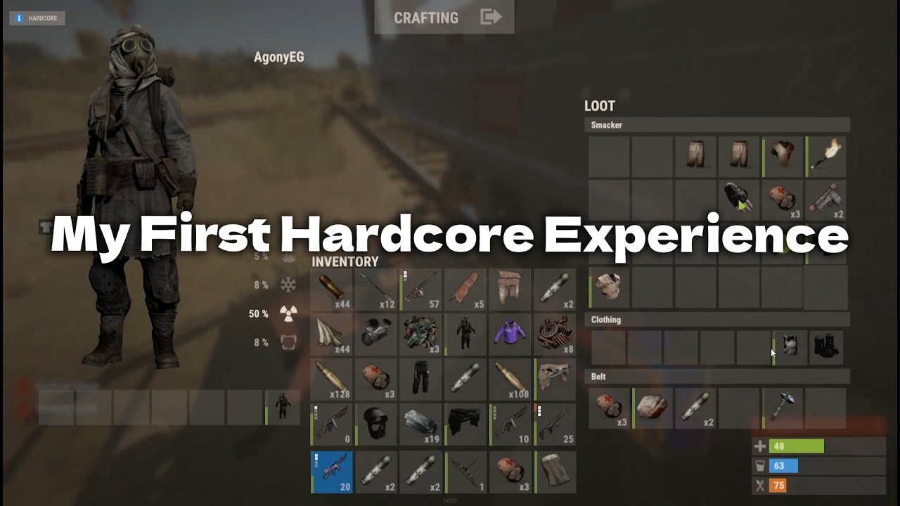 My First Hardcore Experience Summed in 8 minutes
