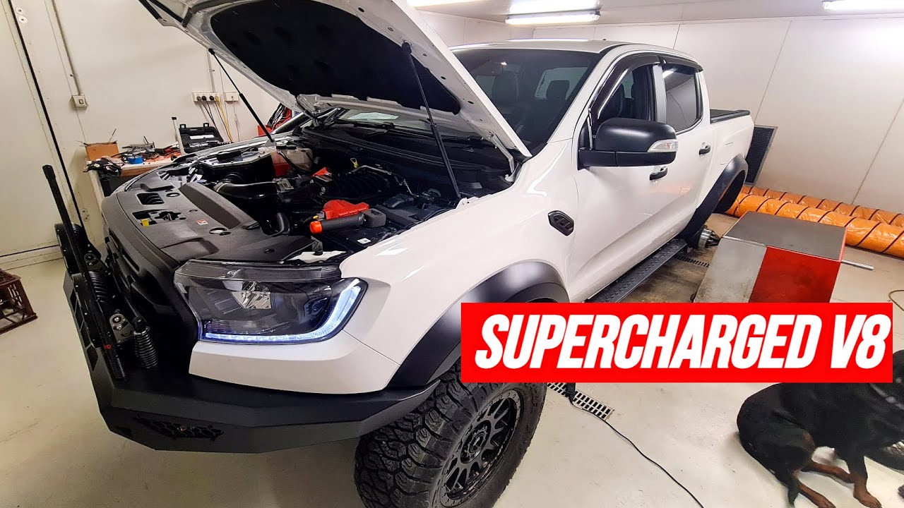SUPERCHARGED Coyote V8 Ford Ranger RAPTOR!
