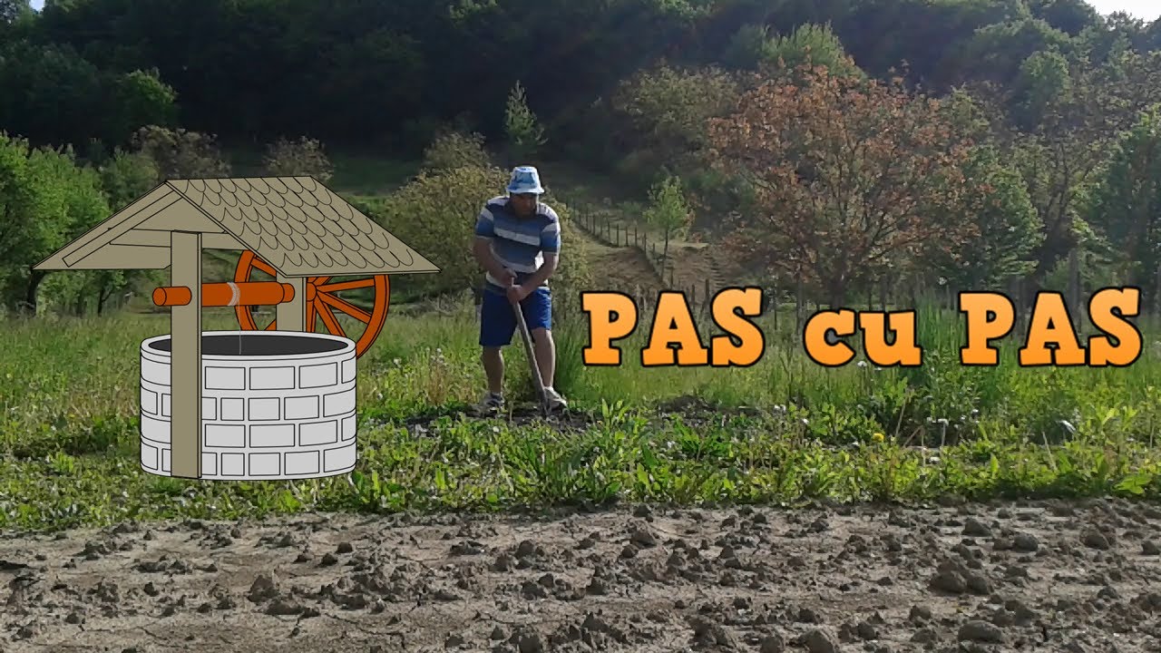 Mi-am făcut SINGUR o FÂNTÂNĂ pentru irigat GRĂDINA și LIVADA (Prețuiește APA) !!!
