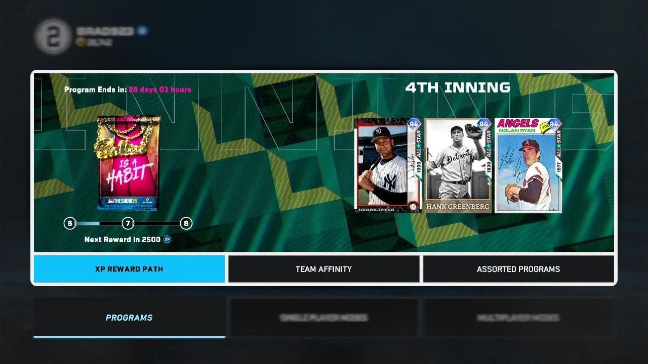 MLB The Show 25: Redeeming My Voucher for the New 4th Inning Program!!