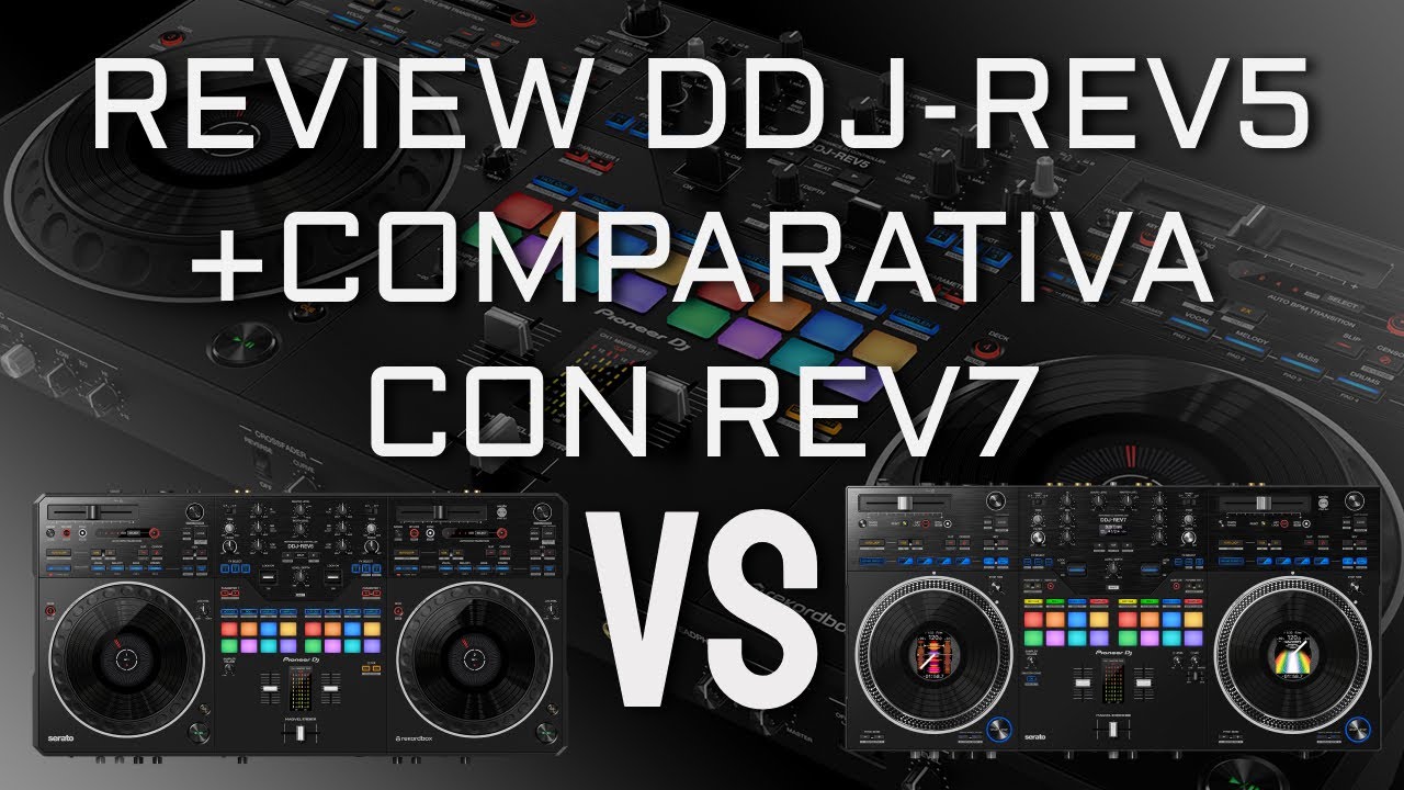 Review DDJ-REV5 en español, con comparativa vs DDJ-REV7
