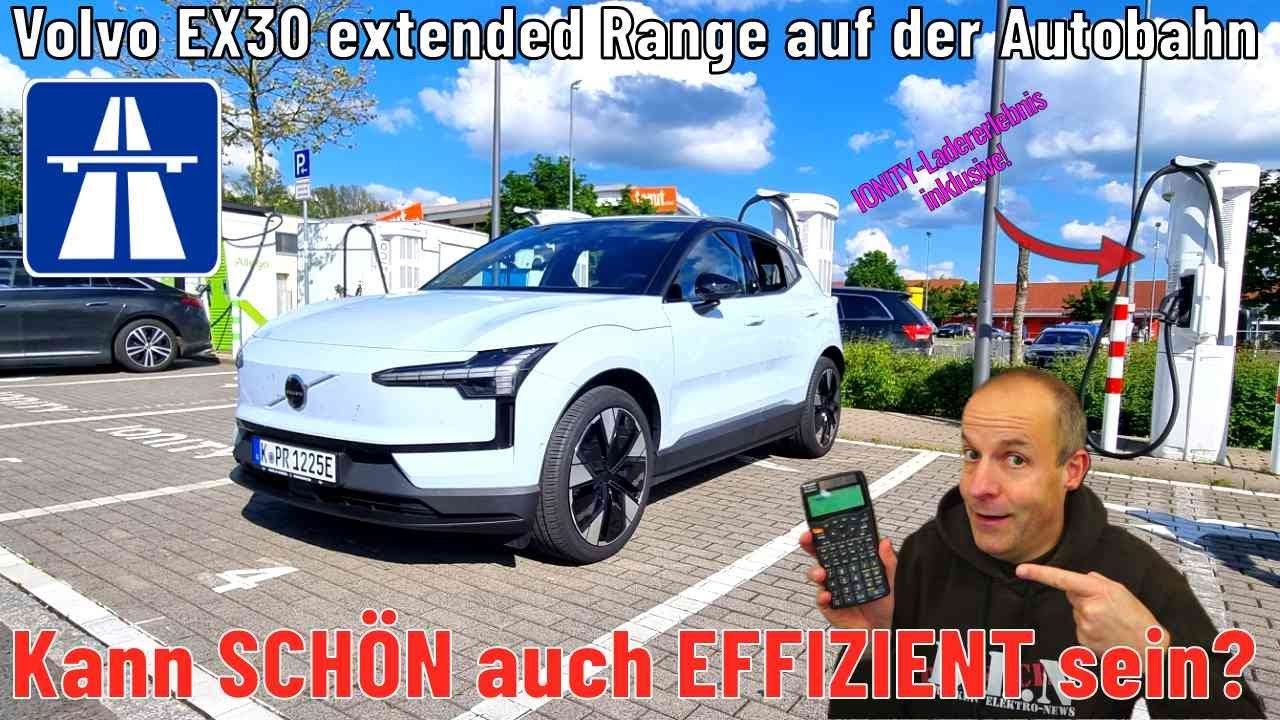Volvo EX30 extended Range im TEST: Kann SCHÖN auch effizient sein? (inklusive 