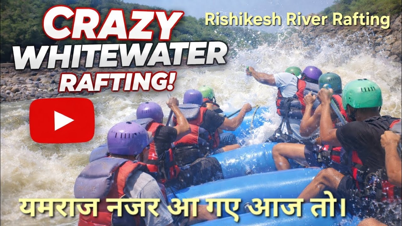 #riverrafting #rishikesh. River-rafting in rishikesh. Phoolchatti resort in Rattapani. 