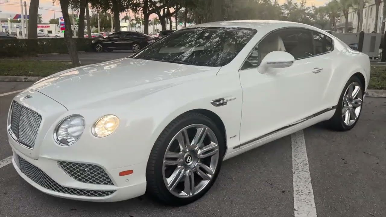 Continental GT W12 2016 года
