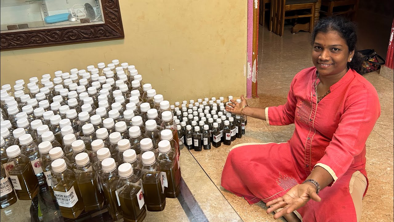 Pain Relief oil and Hair oil by Shashi kitchen || The number of sales is increasing day by day ❤️