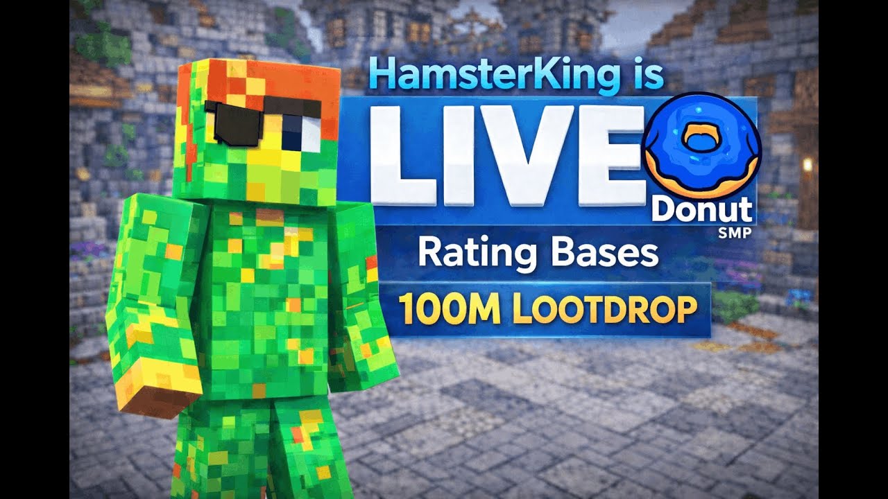 minecraft donut smp live rating bases #donutsmp #minecraft